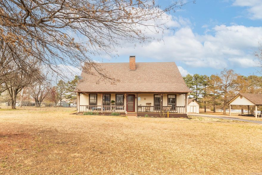 Enjoy the peace and quiet in the country home sitting on a 1.5 AC  tree shaded lot. This home is loaded with many updates, including new roof, HVAC, paint and carpet. Also featuring quartz counter tops, wood flooring, bonus room, storage shed, extra covered parking, big front porch and large deck. Don't hesitate to take a look today.