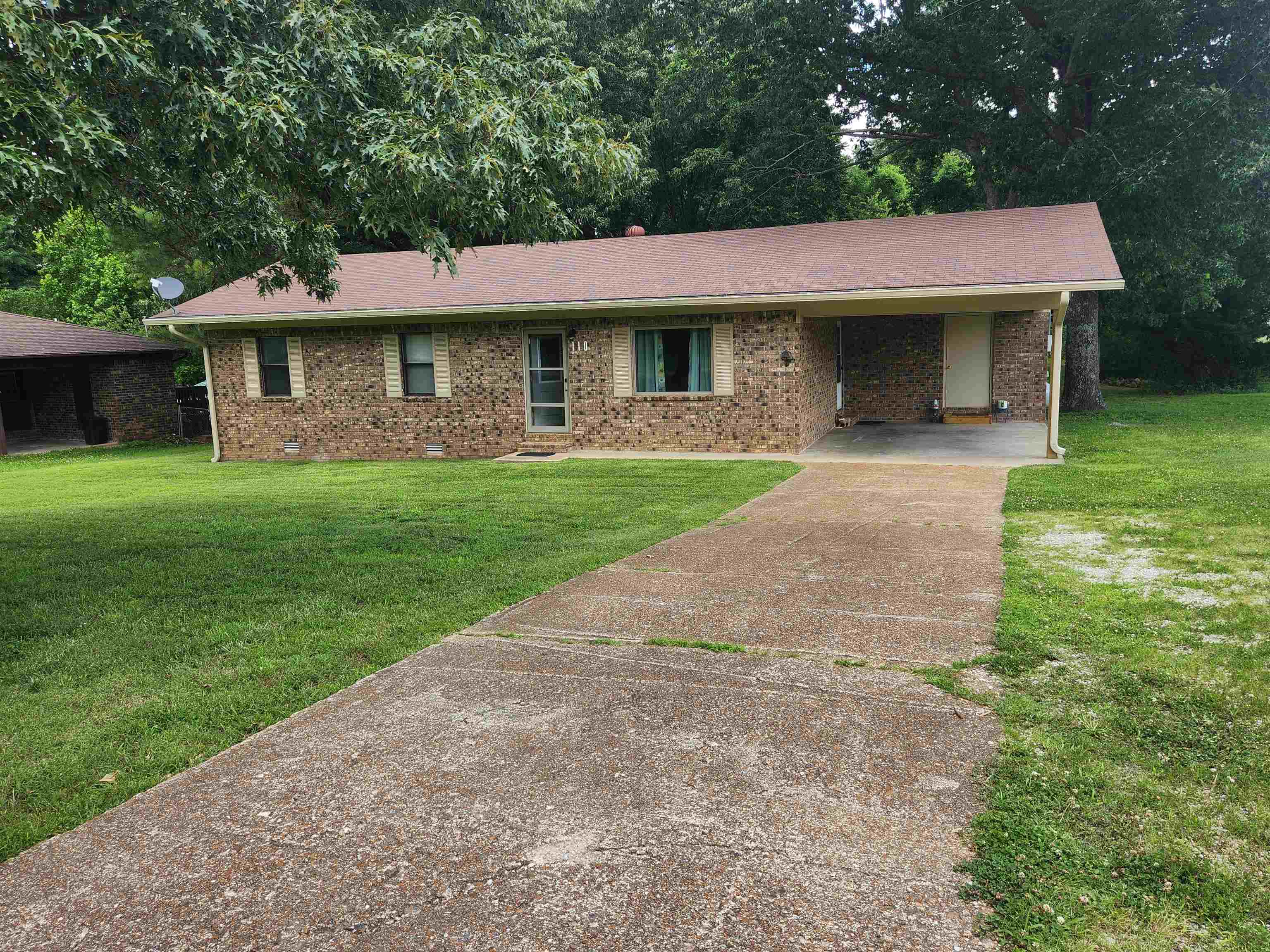 Super cute, Brick home with a brand-new Architectual shingle roof being installed soon. Fresh new exterior paint job with new shutters and new gutters with leaf guards installed. Fresh paint on the deck and trim as well. Come see this beauty right in the heart of Ash Flat, Arkansas. Nestled in the old part of the city is this wonderfully updated 3 bedroom, 1 and a half bath home. This home has nearly 3/4's of an acre with a really nice sized, fenced in back yard. There is a cute barn style storage building out back as well as extra storage on the carport. The awesome 16 x 16-foot back deck is a great place to enjoy entertaining or have your morning coffee or afternoon tea. Less than a 1/4 mile to the post office. Less than a 1/2 mile to banking, gas, DMV, PD, FD, Library, City Park and such. Less than 2 miles to Shopping, Dining and Entertainment. With the location of this home, you have the benefits of city-life combined with country-living. Schedule your showing today to be the first one to see this wonderful home.