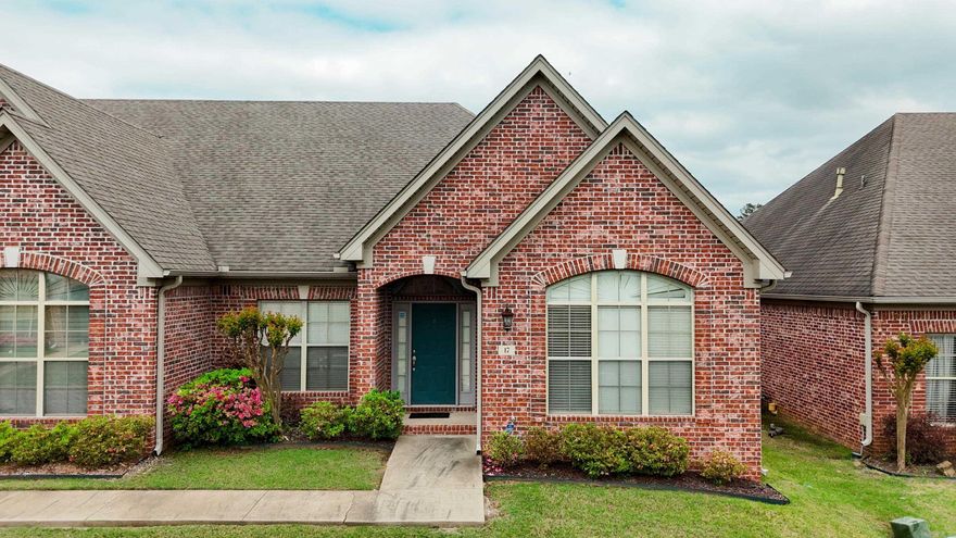 Discover the perfect blend of comfort & convenience in this meticulously maintained, one-level garden home tucked away in West Little Rock’s upscale Taylor Park subdivision. This 3-bedroom, 2-bathroom gem shines with custom finishes throughout, including slab granite countertops in the kitchen. Elegant thick crown molding and beautiful hardwoods paired with a fresh, neutral palette. The open-concept layout connects the kitchen to a spacious great room, complete with a cozy fireplace & a dedicated dining area, making it ideal for daily living. The thoughtful split-bedroom floor plan offers maximum privacy, highlighted by a primary suite featuring a large walk-in closet and an ensuite with a double-sink vanity. Outside, you'll find a charming, private yard enclosed by a picket fence & a covered patio equipped with a gas stub for your grill. For a truly turn-key experience, the refrigerator, washer, & dryer all convey with the property. Residents also enjoy an incredibly low-maintenance lifestyle, as the POA fee covers all sprinkler and lawn care. Located just minutes from the best shopping, dining, and interstate access WLR has to offer. Come view this pristine home today.