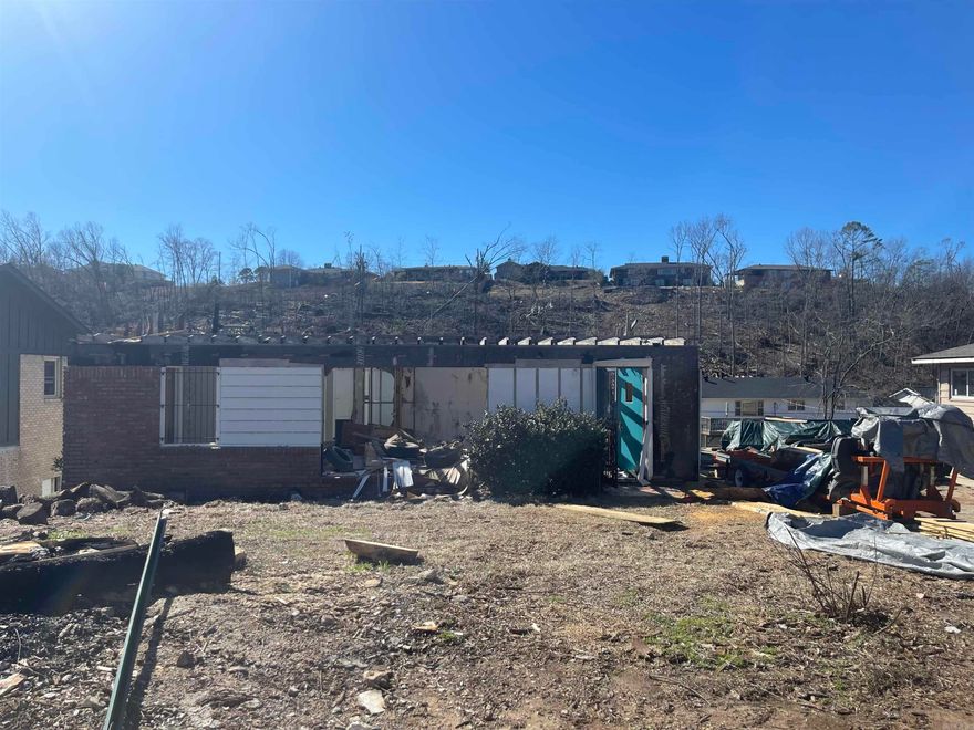 Great neighborhood , great lot! Major torrnado damage. value in land only.   Property sold as it. Sturcture unsafe to  enter. Seller shall not be liable for any loss, damage or injury of any kind, arising from any accident on the Property.