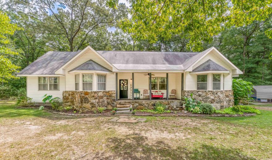 Nestled at the end of a tranquil road, this enchanting 4-bed, 2-bath home offers the perfect blend of privacy and convenience. Situated on over 3 acres of picturesque land, this property promises a serene retreat from the hustle and bustle of city life. Upon arrival, you'll be captivated by the natural beauty that surrounds this home. The expansive grounds boast a harmonious combination of open spaces, mature trees, and charming landscaping, creating an inviting ambiance that's truly one-of-a-kind. The four bedrooms are generously sized, each providing a cozy haven for rest and relaxation. The master suite is a true retreat, complete with an en-suite bathroom, offering a private sanctuary to unwind after a long day. This property's allure is not just confined to the home itself; its prime location offers easy access to nearby amenities, schools, and shopping, while still maintaining an idyllic sense of seclusion. Whether you're an outdoor enthusiast, a nature lover, or simply seeking solace in a serene environment, this property offers it all. Don't miss the opportunity to make this hidden gem your own. For a private showing, Call 501-231-7718. Agent see remarks.