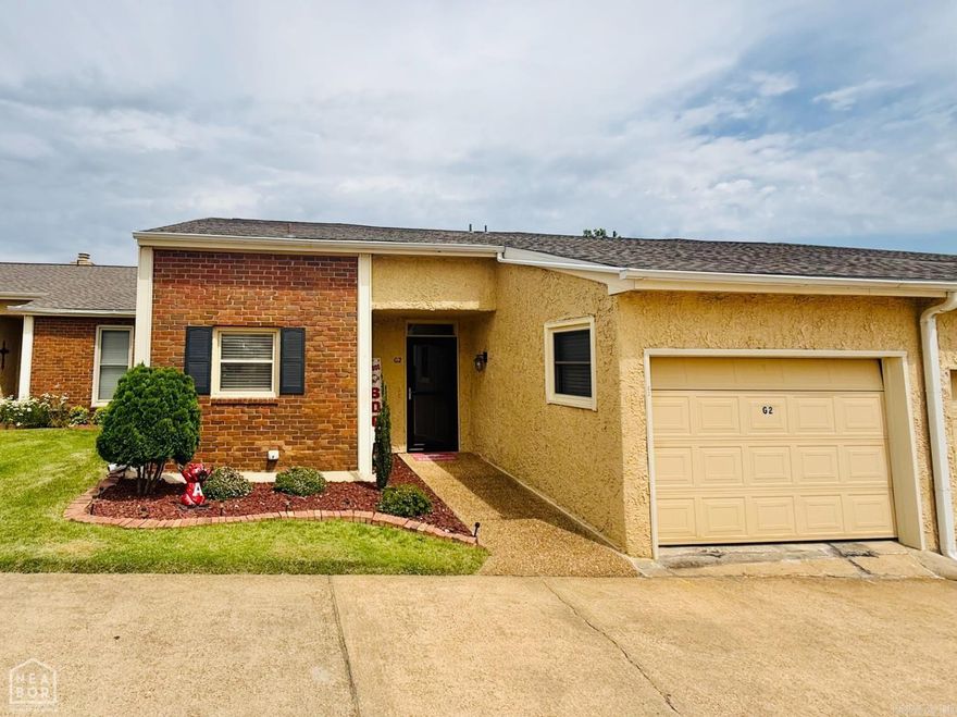 Welcome to easy, low-maintenance living in the heart of Jonesboro! This well-maintained condo has been tastefully updated and offers comfort, convenience, and a desirable one-level layout. Featuring 2 bedrooms and 2 bathrooms, this home includes a spacious living area, functional kitchen with ample cabinetry, and a cozy dining space perfect for everyday living or entertaining. Enjoy relaxing mornings or evenings on the private patio area. The primary suite offers a private bath and generous closet space. Community amenities include a pool, tennis courts, community building and beautifully maintained grounds, making this the perfect option for stress-free living. Conveniently located near shopping, dining, medical facilities, and all Jonesboro has to offer!