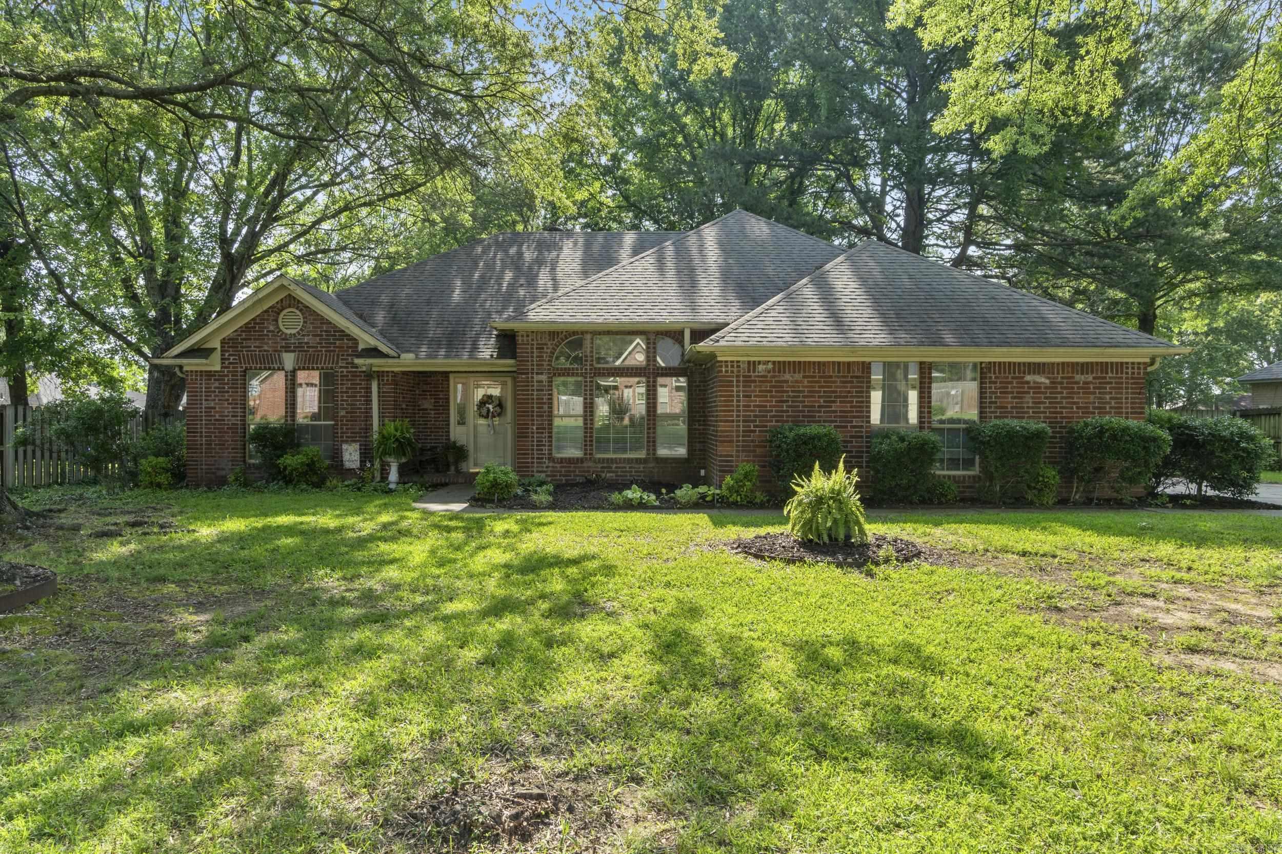 Opportunity knocks! This 3 bedroom 2 bath home offers 1775 Sq Ft of potential in a beautiful, established subdivision filled with tall mature trees. This home features a formal dining room, gas fireplace in the living room, and a split floor plan. Primary bath has tub and shower, double vanity and lots of space! HVAC is appr 2 years old, Roof 2014, also has wood deck and gutters as well. Enjoy a spacious and fully fenced backyard! With solid bones and endless potential, it's the perfect opportunity for buyers looking to personalize a home to their taste. Priced to sell and home is being sold as-is, where-is this is your chance to get into a great area at an unbeatable price! SELLER IS NOW OFFERING A 15K ALLOWANCE FOR UPGRADES, CLOSING COSTS, ETC. Agents see remarks.