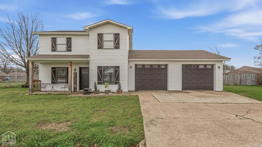 Check out this beautifully updated 3 bedroom, 2 bathroom home in the heart of Brookland! Conveniently located near the school, restaurants, and Hwy 49, this property offers both comfort and convenience. Renovated from front to back, the home features LVP plank flooring throughout the downstairs and carpet upstairs. The kitchen is a standout with stainless steel appliances, granite countertops, a pantry, and built-ins that are perfect for a coffee bar or extra small appliance storage. You'll also love the new light fixtures throughout the home. With two living areas, there's plenty of space to spread out, entertain, or create a second den, playroom, or office. Outside, you'll find a fully fenced backyard, a large covered patio with new fans, and tons of room for entertaining. The property also includes an oversized garage with a drain, plus a shop building on this large, completely fenced lot. This one has so much to offer in a great Brookland location!