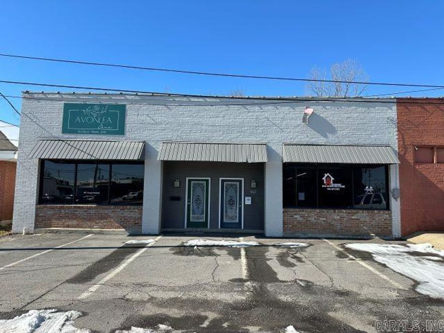 Perfect location for any retail business that is zoned C-1.  This property is split into two addresses or one complete address with more square footage.  2 Baths and two separate HVAC systems. Please contact Mike Argo for more information.