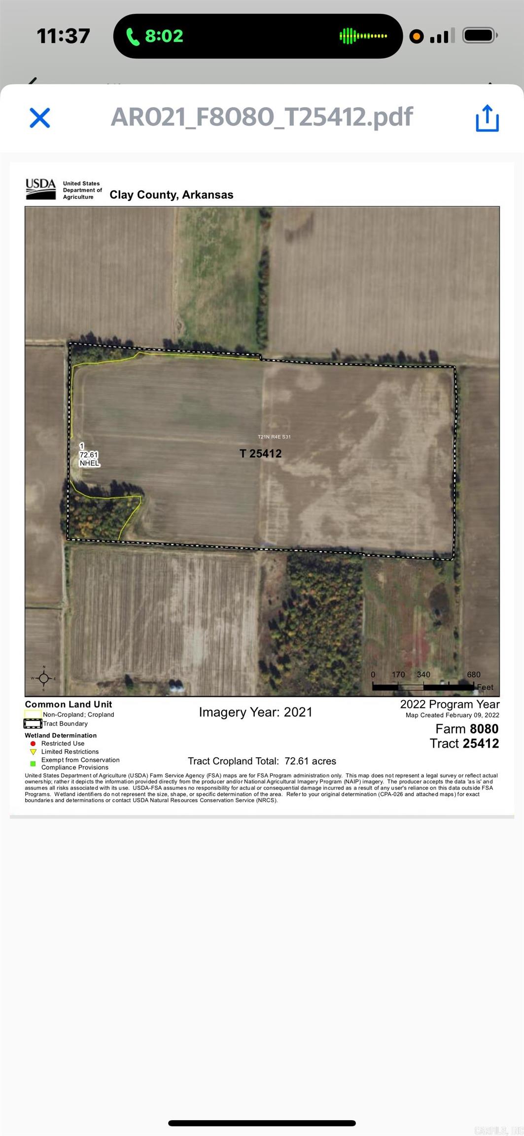 Not in Subdivision - Land