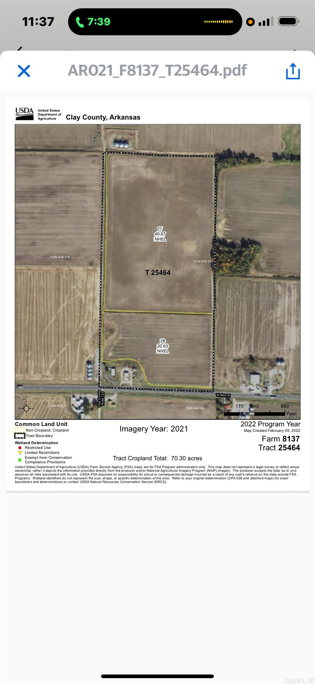 Not in Subdivision - Land