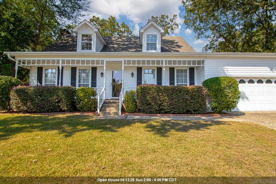 This the perfect home for you if you are looking for a nice home on a cul-de-sac street. Just minutes from schools, churches, shopping, and the connection of I-40 & I-57 (Hwy 67/167). The generous sized living room includes a fireplace with gas logs present. This home offers 4 bedrooms and 2 and 1/2 baths. The primary suite is on the main living area along with a 4th bedroom just off the kitchen that could double as an office. The kitchen offers plenty of granite counter space with lots of cabinetry. With this kitchen you can choose to have a dining room and a breakfast area. Upstairs are 2 nice sized bedrooms with walk-in closets in each. The sun room/playroom/game room which stretches across almost the whole back of the house is a space everyone will enjoy throughout the year. The retaining wall also has a french drain which does a great job of diverting the water way from the house. The storage building in the backyard will convey with the home. The garage includes a wheelchair lift, and the inside stairs include a chair lift. Schedule your appointment to tour this home today!