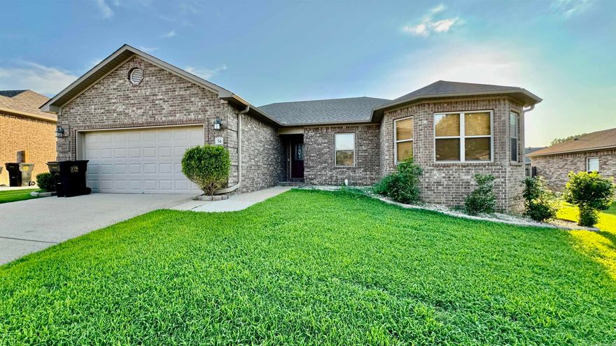 ** Back on Market** No fault of seller. It was contingent on the close of another house. Beautiful 3 Bedroom, 2 Bath home, The living room, kitchen, dinning  are open, with great views of backyard and oversized enclosed covered porch, New luxury vinyl throughout the house except wet areas. There is no carpet in this home. master has huge walk in closet, seperate shower and tub, double sink vanity with cultured marble, split floor plan with other bedrooms on other side. ceiling fans in all rooms, decorative ceiling medallions, stainless steel appliances, island, tile back splash, under cabinet lighting, and much more!!! this home qualifies for the RD loan and is located in the sought after Cabot School District!!