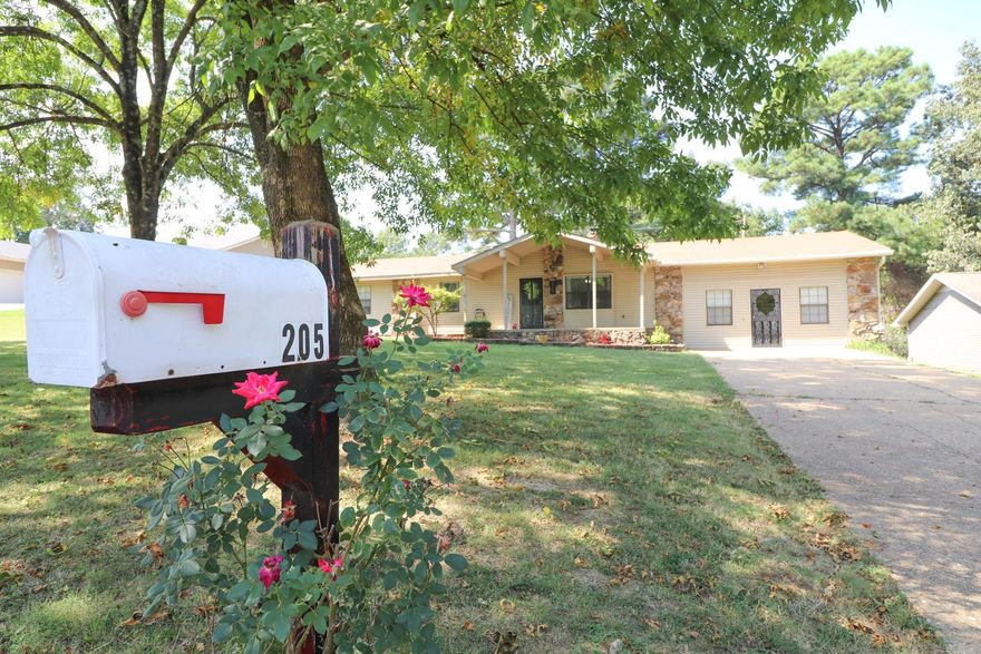 Welcome to 205 N. Hunter Ln, where comfort meets convenience in this delightful 1,960 square foot residence. Nestled just minutes away from the esteemed Arkansas State University, this property offers the perfect blend of modern living and proximity to academic and cultural opportunities. Upon entering, you'll be greeted by a warm and inviting ambiance, courtesy of the double-sided fireplace that effortlessly connects the living spaces, creating an atmosphere of coziness and charm. This thoughtful feature adds an extra touch of elegance to the home, making it perfect for gatherings and relaxation. The kitchen boasts a functional layout with ample counter space and cabinetry, providing the ideal setting for culinary creativity. The 1-3/4 bathrooms provide convenience and functionality, making busy mornings a breeze. One of the standout features of this home is the bonus room located off the laundry room. This versatile space can be tailored to your needs, whether you desire a dedicated home office, an extra storage area, or a craft room. Schedule a viewing today and experience the best of Jonesboro living at an incredible value of $209,900!