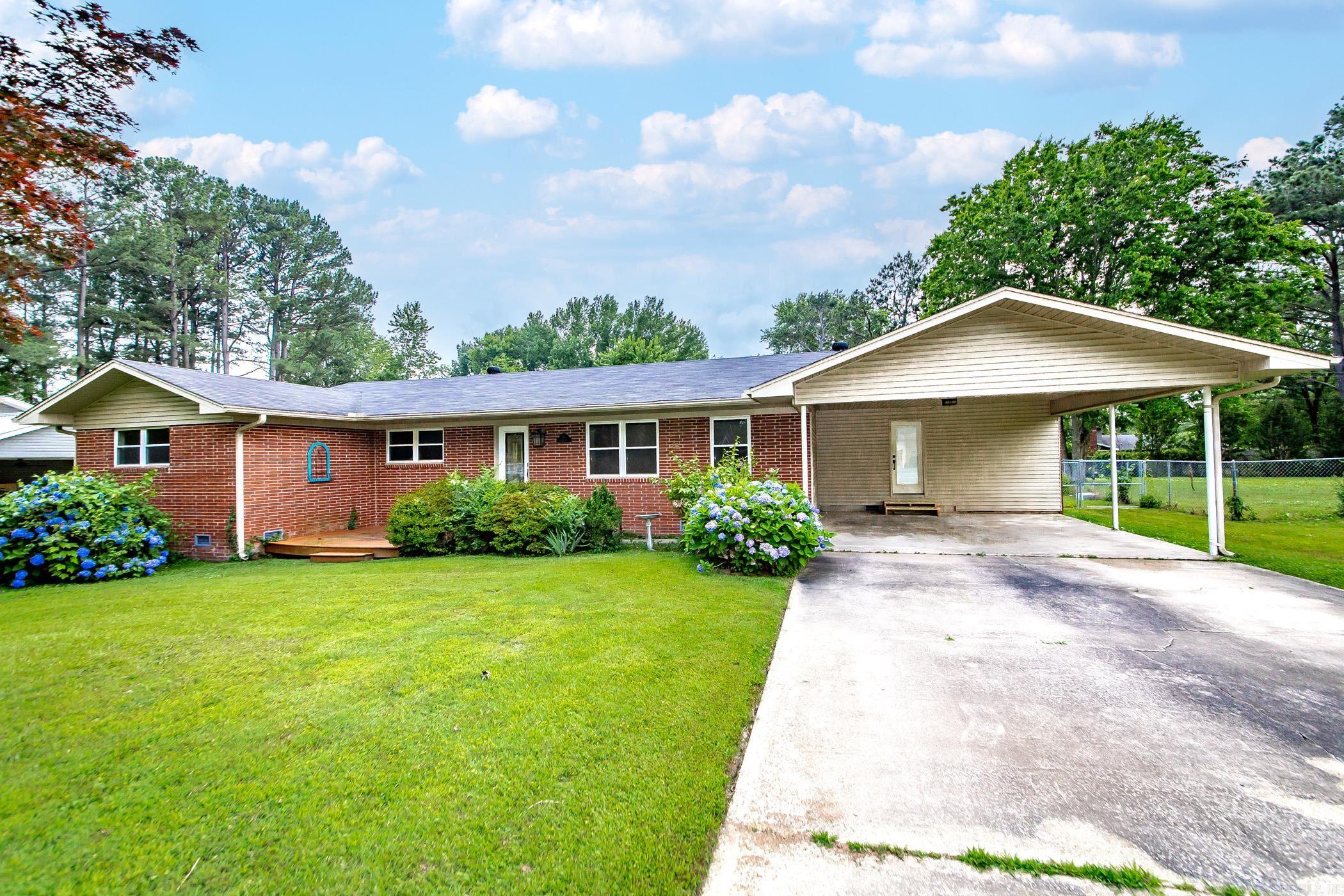 Greers Ferry Lake is just a 2 minute drive, schools are just blocks away and conveniently located to shopping. Seller replaced 2019, Heating and Air replace 2018, replaced 20 windows, leaf filter and gutter repair around 2020 or 2021. New storage building 2023, water heater replaced 2022 or 2023 and new insulation sprayed 2024. Beautiful wood floors and fenced back yard for the family pets and little ones. This would make a great home for family gatherings and entertaining friends.