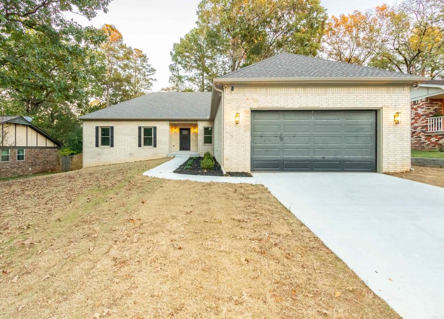 This home is an epitome of exclusivity and timeless elegance. This completely remodeled residence exudes style and opulence. Featuring four spacious bedrooms and two lavish bathrooms, it offers versatility, allowing one of the bedrooms to serve as an office or a guest retreat. The family room, w/its sleek fireplace, provides a generous space for relaxation, seamlessly connecting to the dining area and kitchen. The kitchen is a masterpiece w/breathtaking cabinetry, granite countertops and a welcoming bar, making every culinary experience a delight. The primary bedroom is a haven of beauty, adorned w/striking exposed beams. The ensuite bathroom boasts double vanities, a standup shower, and an oversized walk-in closet for your wardrobe. You'll find no carpet, as the choice of flooring enhances luxury and ease of maintenance. Stunning light fixtures and recessed lighting enhances the ambiance. Fully fenced backyard w/fresh sod, brand-new windows and already prewired for security cameras. If you adore the charm of Otter Creek but desire the luxury of new construction, this home perfectly blends the timeless allure of a classic neighborhood w/the modern comforts and exclusivity you seek!