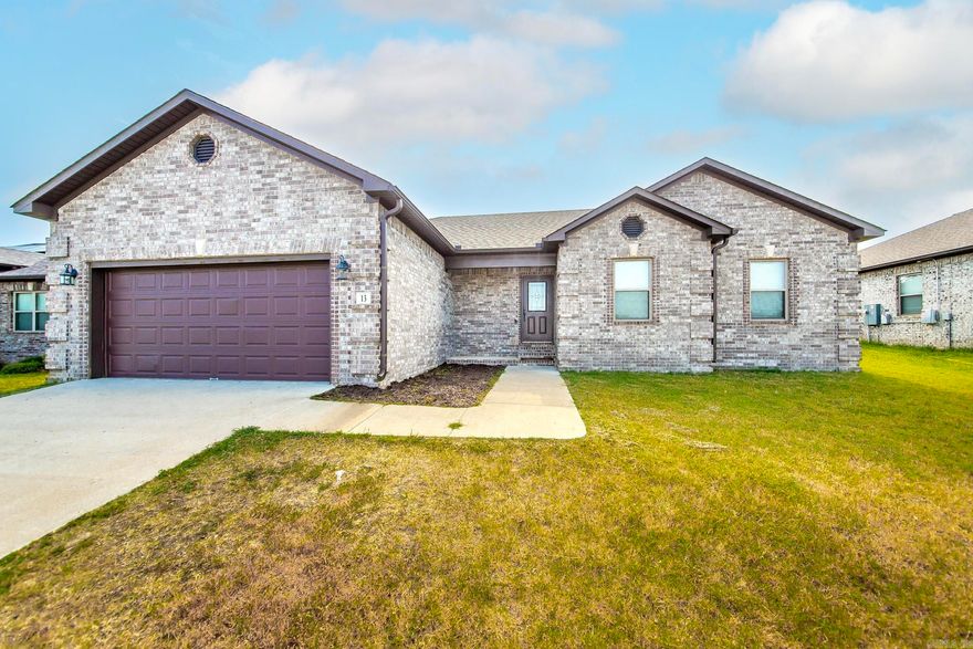 Welcome to this stunning 4-bedroom, 2-bathroom home nestled in the desirable Heritage Meadows Subdivision within the Cabot School District. This meticulously designed residence offers a perfect blend of comfort, style, and modern amenities. Upon entering, you are greeted by a spacious living room with a corner fireplace.The well-appointed kitchen with stainless steel appliances, a center island, and tile backsplash, creating a functional and aesthetically pleasing space.The oversized covered porch extends the living space outdoors. Primary suite featuring a generously sized walk-in closet, a separate shower and tub, and a double sink vanity with granite countertops. Fully fenced-in backyard with front gutters. You will not want to miss your chance to call this one home. Call to schedule your private showing today!!