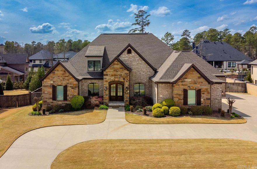Beautiful house in the desirable gated Orle neighborhood of Chenal Valley sold before listed.  Immaculate condition, pool, pool house, designer touches, gourmet kitchen, etc.
