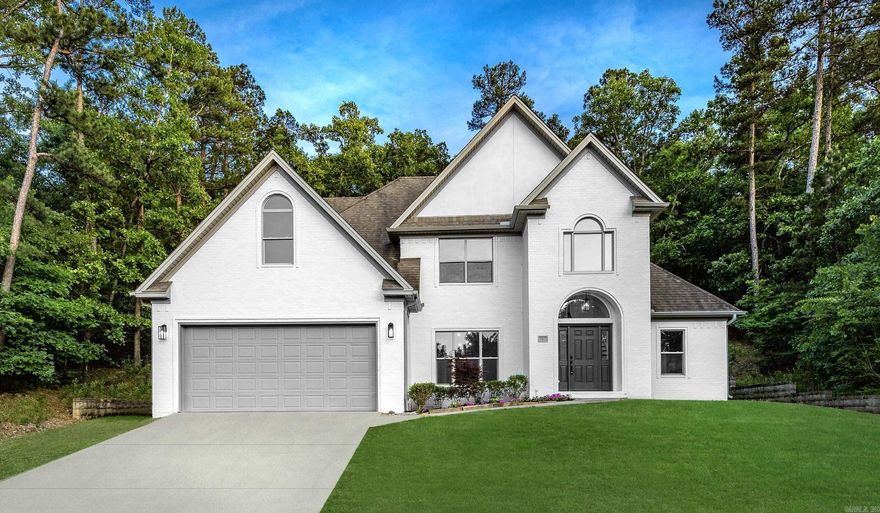 This home is a gem!  It has been renovated from top to bottom and inside and out, making it feel like a brand new home.  The two story layout is stunning offering a spacious dining room, great room and eat in kitchen with pantry and 2 bedrooms on the main living!  The upstairs host 2 spacious bedrooms and a bonus room to act as bedroom 5 or game room everyone will enjoy this extra space in the home. This home is appointed with all new flooring, paint, appliances, plumbing fixtures, and lighting make it feel modern and fresh.  The cabinetry is also new and adds to the overall appeal.  Plus, the nearby pool and Parker perfect for the outdoor activities. But there's more, the vista views of Pinnacle Mountain is a must see!