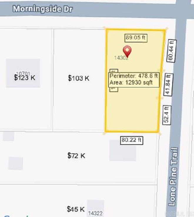 Build your home or move in a mobile home, utilities are on site. Lot next door is also for sale.