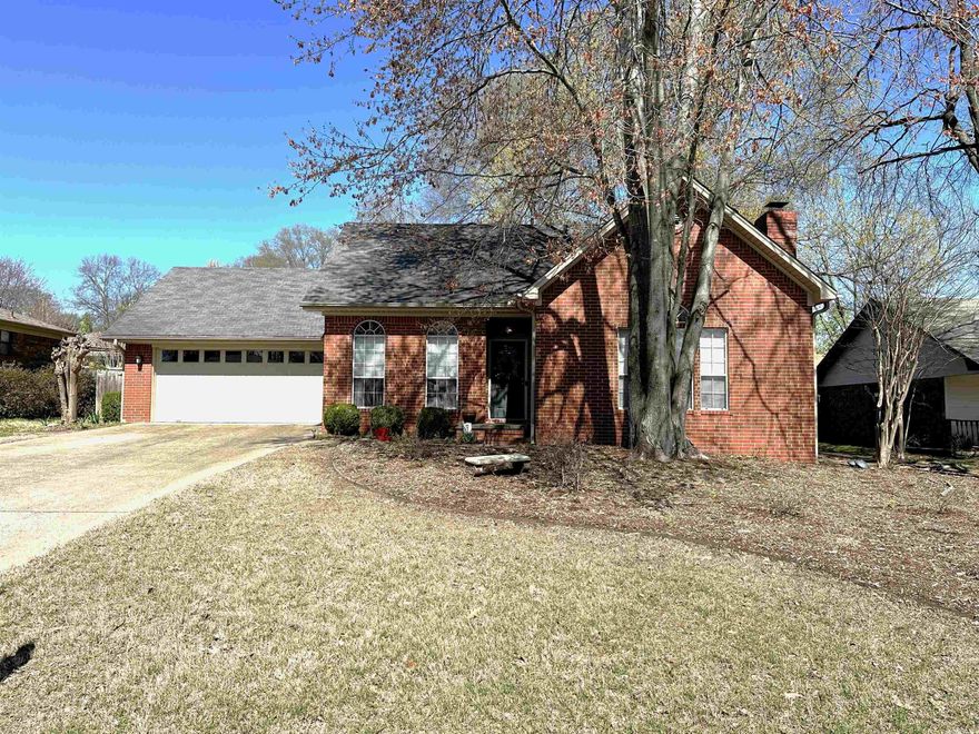 Beautiful remodeled 3/2 in Bainbridge Subd.   Great location conveniently located to shopping and schools.   Due to a fire in home, all new wiring, drywall,  cabinets, stainless steel appliances, fixtures, flooring, roof and more.   Home has been inspected by a structural engineer.   Report online. Granite in Kitchen and both baths.  There is a fenced large back yard and patio. This home is move in ready!