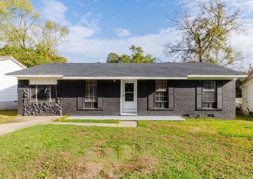 Discover an affordable and updated 3-bedroom, 1.5-bathroom home that perfectly balances comfort and style. This charming residence features a spacious living area filled with natural light, ideal for family gatherings or entertaining friends. The modern kitchen boasts stainless steel appliances, sleek cabinetry, and ample countertop space, making meal preparation a breeze.  Each of the three bedrooms offers generous space, with the primary suite including a convenient half-bath for added privacy. The updated full bathroom features contemporary fixtures and finishes, ensuring a fresh and inviting atmosphere.  Outside, the property includes a well-maintained yard, perfect for outdoor activities or gardening. Conveniently located near schools, parks, and shopping, this home is an excellent opportunity for first-time buyers or those looking to downsize. Don't miss out on this affordable gem that combines modern updates with everyday practicality!