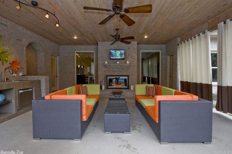 This home is designed for all occasions, family gatherings, entertainment or just a relaxing retreat. Something for everyone, a chefs kitchen for the cook, a workshop/man cave for the guys, swimming and outdoor fun for everyone. Home sits back off Alcoa Rd with extensive landscape and a circle drive leading to a 2 car carport and 2 car garage. Ex-large patio with cooking area, tv, surround sound, patio furniture, insect repellent system & sprinkler system. Agents see disclosures for list of extras & survey