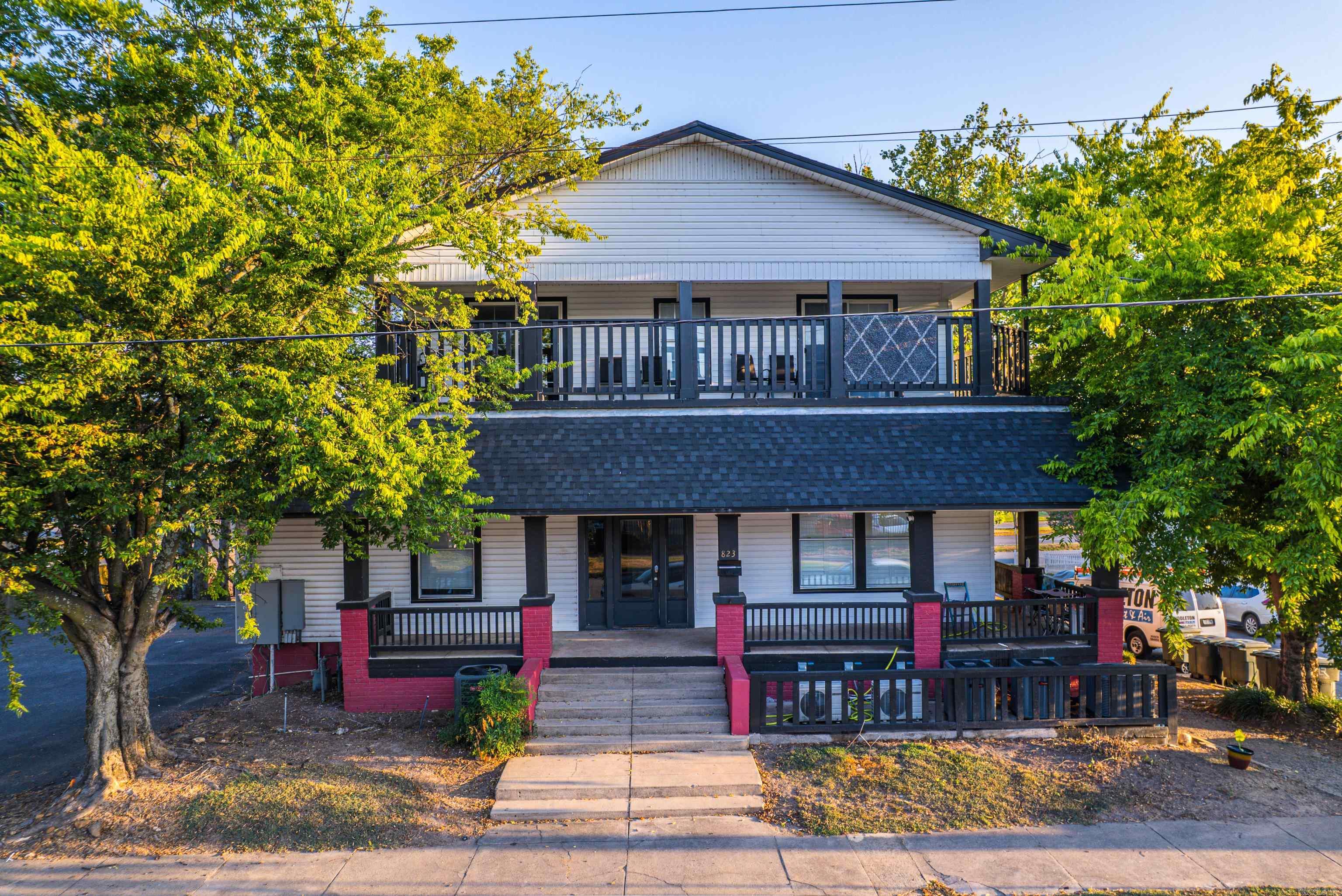 Presenting a rare investment opportunity in the heart of downtown Little Rock! This beautifully renovated 7-unit apartment complex combines historic charm with modern updates, offering both style and functionality for tenants. Once a landmark residence in the area, the property has been completely transformed with extensive renovations in 2022–2023. Updates include a new roof, all 7 units fully remodeled with new flooring, kitchens, bathrooms, cabinets, and fresh paint, plus brand-new HVAC systems. Ideally located near the Arkansas River, shopping, dining, and entertainment, this property provides tenants with an exceptional urban lifestyle and offers investors a truly turnkey asset. See agent remarks.