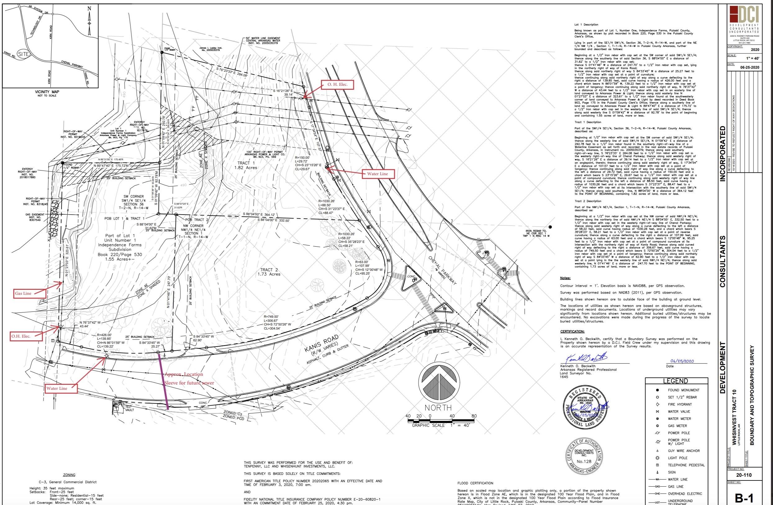 Prime Commercial Land for Sale Location: Corner of Kanis Road and Chenal Parkway, across from Costco Size: Almost 5 Acres Description: Discover an exceptional opportunity to own 5 acres of prime commercial land at the bustling intersection of Kanis Road and Chenal Parkway. This highly visible and easily accessible location is perfect for a variety of commercial ventures, including restaurants, retail stores, or office spaces. Key Features: Strategic Location: Situated directly across from Costco, ensuring high traffic and visibility. Versatile Use: Ideal for a restaurant, retail, or office space, catering to the needs of the growing community. Accessibility: Convenient access to major roads and highways, making it easy for customers and employees to reach. High Traffic Area: Benefit from the constant flow of potential customers from nearby businesses and residential areas. Development Potential: Ample space to design and build a custom commercial property that meets your specific needs. Don't miss out on this rare opportunity to secure a prime piece of real estate in a thriving commercial hub. Contact us today to learn more and schedule a viewing!