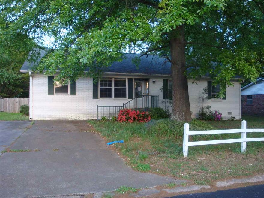 Well-built brick home with newer carpeting and roof, 2 full bathrooms and a walk-up attic for extra storage. Large fenced backyard, landscaped front yard. Shop out back. This is a Fannie Mae HomePath property. See Agent Remarks for how to bid. Qualifying buyers are eligible for up to 3% in closing cost assistance. SEE AGENT REMARKS