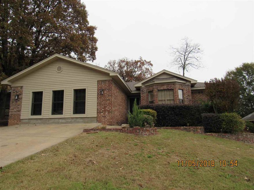 Well maintained 3 bedroom home, split floor plan, tile floors in the wet areas, newer carpet in living room and bedrooms, vaulted ceiling in the living room, fenced yard with deck, all kitchen appliances including refrigerator, enclosed unfinished garage for storage. Sorry, no pets. Available now!