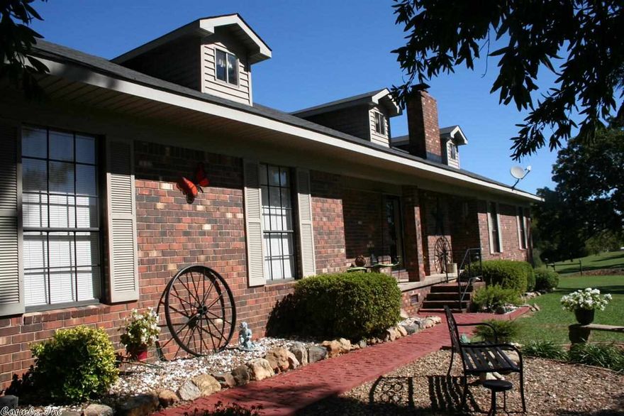 Taxes are froze, should someone buy this 65 year old home, they will not change. All electric home. Clean as a pin and ready for new owners. One level home with great mountain views. All city utilities. Enjoy the wonderful mountain and treed views fromt eh front porch or the back covered patio. Wonderful landscaped property plus has vegetalbe garden. Other amenities includes a large shop / storage building. Two miles to the new Harp Store, gas, drugstore, food and seven south. Must see.