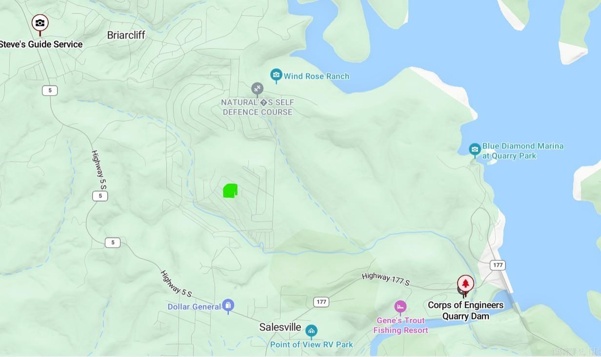 Build your dream home or cabin here! Less than 15 minutes to Mountain Home and 10 miles from the dam site of Norfork Lake and Norfork River and some of the best trout fishing in the state!
