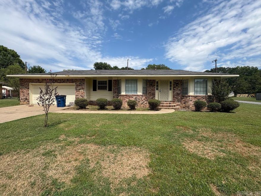 This Nice home in the Heart of Beebe is ready for its new Family !! Home has full home Generac Power generator. Home is 2 bed 2 bath with  fenced in backyard and storage building and screened in back porch. New flooring in master bedroom and 2 Nice family rooms.  Built in bookshelves in Main living room. Washer and Dryer and Refrigerator convey. Walk in Whirlpool Tub In Master Bath and Gas Tankless Water Heater for Home and Fireplace in Living Room. Give Me a Call Today !  SEE AGENT REMARKS !