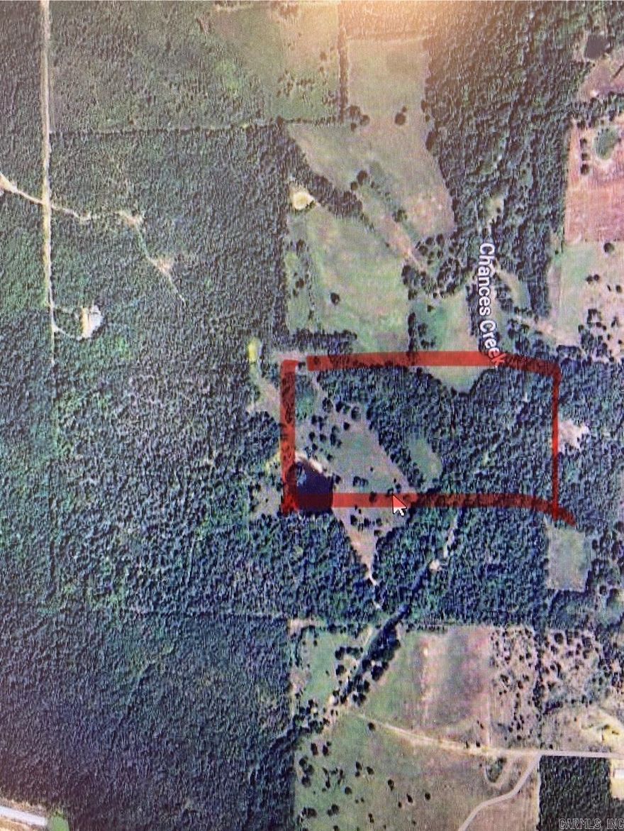 Hunting, Fishing on your own pond, or just relaxing, this 20 acres is ready for you to enjoy.  Additional 20 acres adjoining is also for sale.