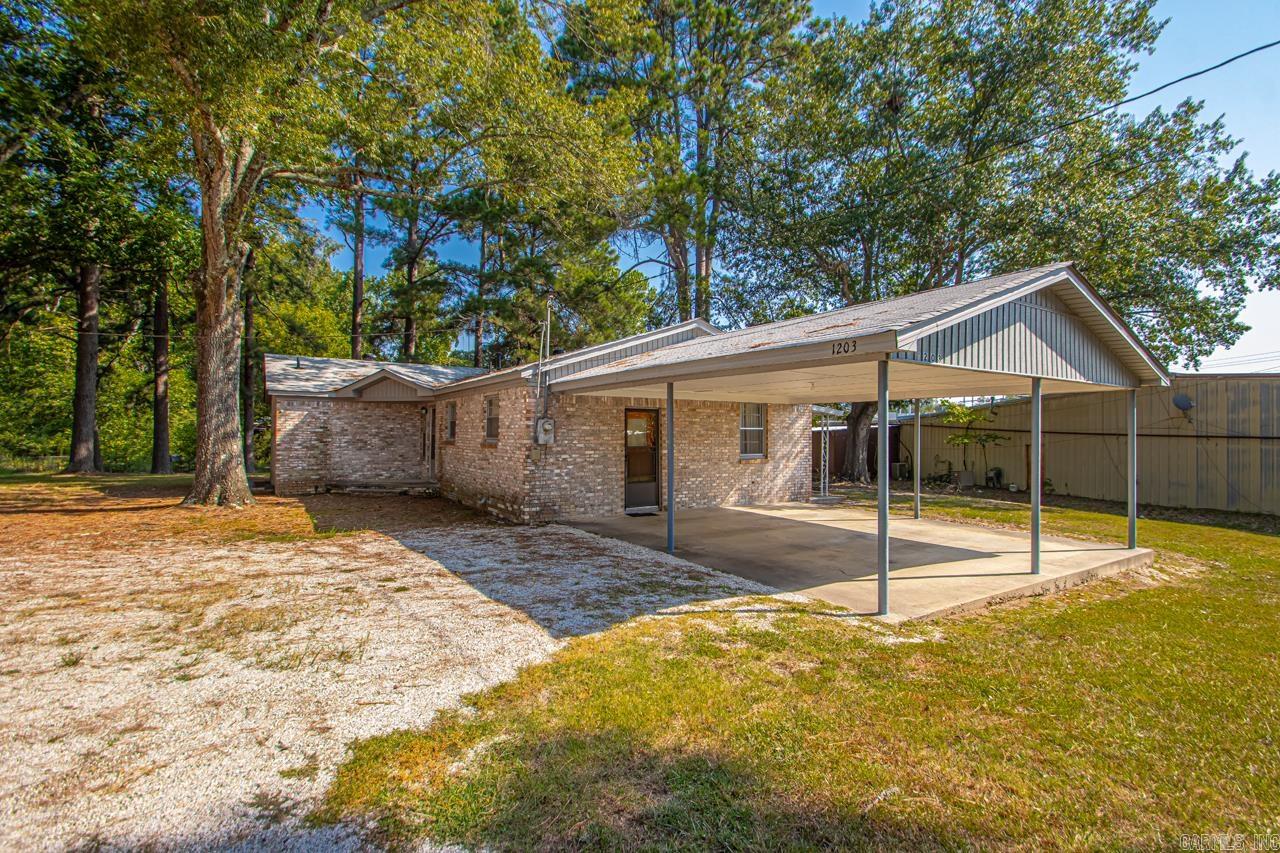 Charming 3 Bed 2 Bath Home on Over an Acre Semi Secluded within City Limits This home offers 1625 sqft of comfortable living space open living and dining area on just over an acre, providing a sense of privacy while being close to town. You'll find fresh paint in the living areas, Roof and HVAC updated in the last 2 years. 24X30 shop perfect for storage with an additional shed. Great Price and Rural Development eligible.
