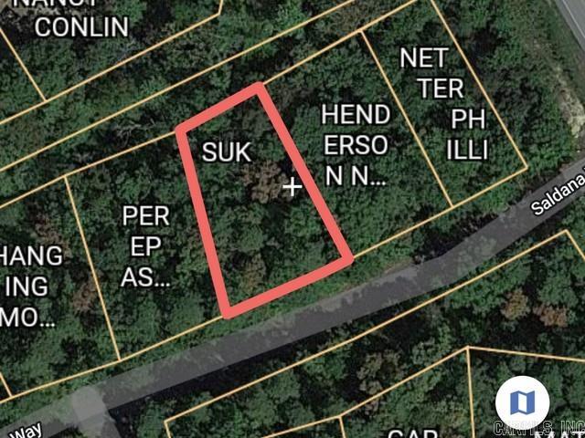 Flatter lot near Ponce de Leon golf course and Lake Balboa.  Wet weather creek in the back of the lot.  Lot 003 Block 01 Saldana Subdivision, Saline County, Hot Springs Village AR  $250 Buy-In fee for HSV POA for first time buyers ($300 starting 01/01/2025).