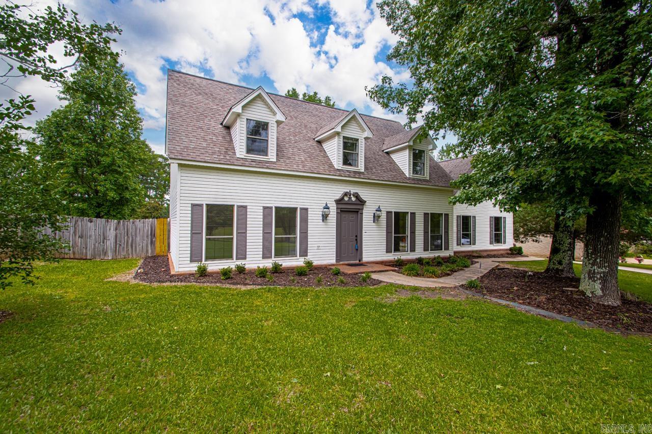 Feels like a Happy Home! Have you ever walked in a house and it feels good? This is it! Plus it has lots and lots of updates! All new paint! New carpet up! New lighting! This home is Spotless! Ready to be called home! All 3 bdrms are up! Good size rooms w/lots of closet space! Big eat-in kitchen w/island & pantry! New stove! Newer dishwasher! Just pretty! ... and a wood burning fireplace in the kitchen too! WOW! Family room looks out over the giant back yard! Home sits on just under an acre! New HVAC up! HVAC down 7 years old! Roof 9 years old! Bonus space could be office! Perfect! Your gonna love it! Sq ft estimate, please measure! Couple blocks from the new elementary school! Come see this one!