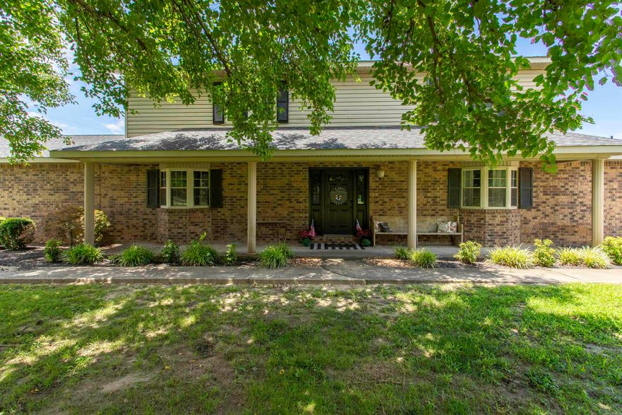 Discover unparalleled luxury in this stunning 5,000 sq ft home, perfectly situated on a sprawling 1-acre lot. Boasting recent upgrades including a 2-year-old roof, new windows, and HVAC systems less than five years old, this property ensures worry-free living. A one-year-old water heater adds to the home's appeal.  Inside, enjoy the flexibility of two separate living rooms and dining rooms, ideal for both entertaining and everyday living. The master suite features a custom tile shower and a relaxing Jacuzzi tub, while the other two bathrooms have been tastefully updated. With four spacious bedrooms and 3 1/2 bathrooms, there's room for everyone. Cozy up by one of the two fireplaces for added warmth and ambiance. Don't miss this rare opportunity to own a meticulously maintained home with modern amenities and timeless charm!