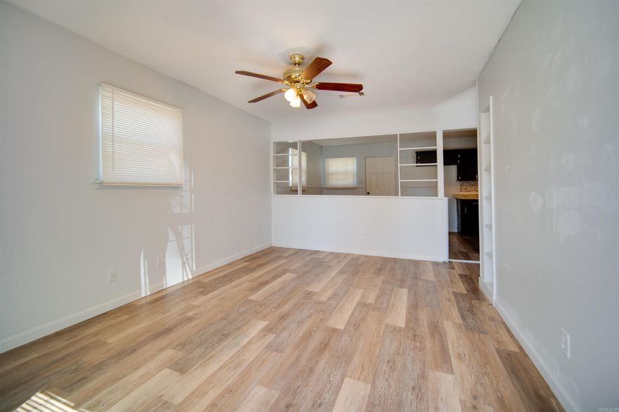 Newly remodeled 3BD located in the Fourche Dam Pike area in Little Rock. Hard flooring and new paint throughout. The lease for this property is for 18 months and income has to be three times the amount of rent unless you have a housing voucher.