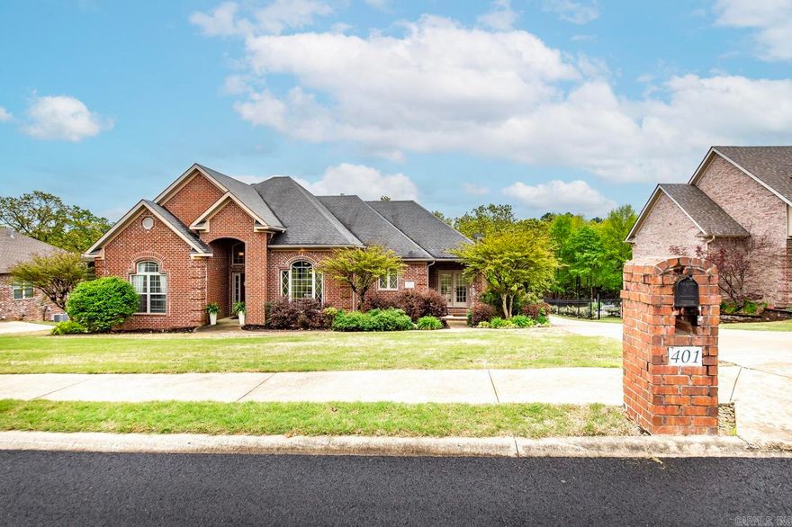 Welcome to Greystone Subdivision!! 401 Greystone Blvd is 3440 sq ft situated on .42 acres. This house has all the space you could ever need. This home features a new hot water heater 2024, new kitchen appliances 2022, new HVAC in 2021, large fenced in backyard, garage under the house just for your golf cart, double living and dining areas, a breakfast bar, and more. There is just so much to love about this property, the list goes on and on. Schedule your showing today! This one won't last long!!