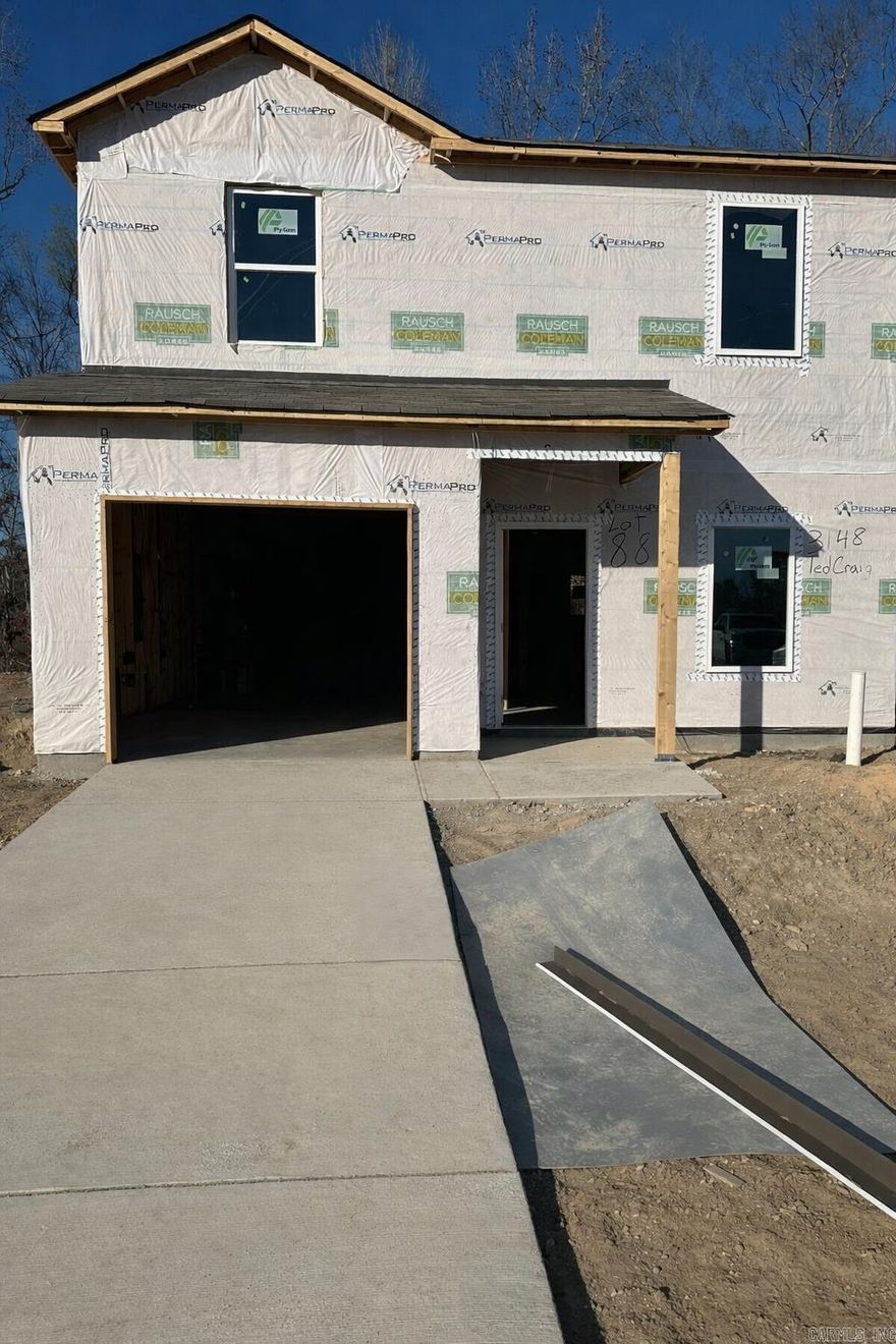 The beautiful Berkleigh plan has a  welcoming covered entryway and front yard landscaping. This new two-story home features an airy layout among the first floor that’s fit for modern times. It includes a spacious Great Room, a peninsula-style kitchen and a dining area with seamless patio access. On the top floor are all three bedrooms to provide peaceful retreats and a versatile loft to suit a multitude of needs. The owner’s suite enjoys a private adjoining bathroom and a walk-in closet.  **SEE SHOWING REMARKS & AGENT REMARKS FOR IMPORTANT INFORMATION**