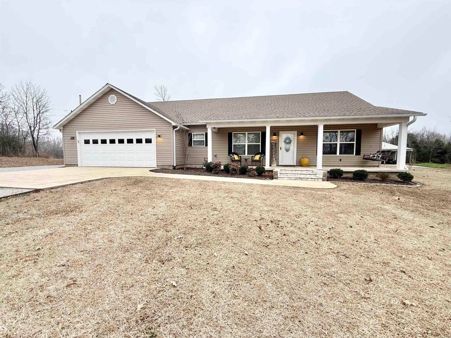 Discover the perfect blend of comfort, functionality, and wide open space with this 1,600 sq ft home set on 26.35 beautiful acres in Pollard, AR! Ideal for those seeking privacy, hobby farming, or a home based business, this property has it all! This home features a well designed layout with generous living space, abundant natural light, and room to make it your own! Just steps away, you will find a 30X40 shop with 12 ft lean-tos on both sides perfect for equipment storage or recreational vehicles. This is a rare opportunity to own acreage with both a comfortable home and substantial shop!