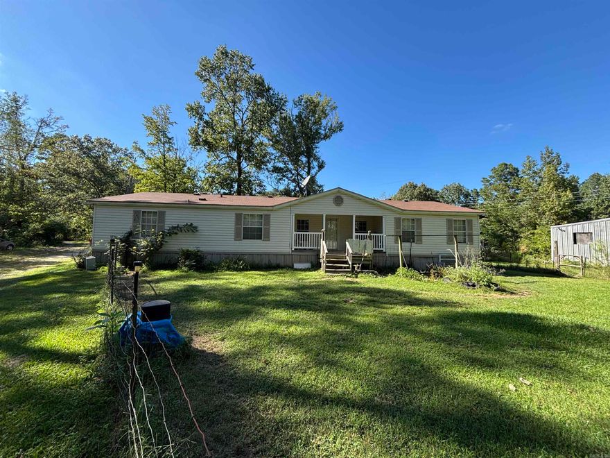 Excellent investment opportunity. Listing includes three 3 Bedroom/2 Bath properties as follows:  14130 is 1,848 sqft, built in 2005 with a wood burning fireplace. 14134 is 1,680 sqft, built in 1996 with a wood burning fireplace. 14136 is 1,536 sqft, built in 2014 and is handicap accessible. Also included on the property is a 38x50 storage building wired for 110v and 220v, a storm shelter, and 14132 is 1,176 sqft built in 1971 could possibly be rehabbed and turned into a fourth house. All of this is located on 4.99 acres with room for additional properties or just enjoying county living just outside of town.