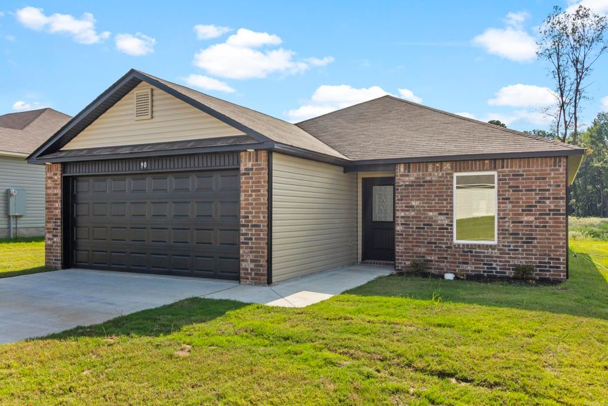 The Wright plan is the right plan for you! Come see this sweet 3-bedroom, open concept plan today!  Thoughtful upgrades in this home: soaker tub/shower combo in Master Bath, both toilets upgraded to elongated, plumbing faucet upgrade 2, 8" deep Kitchen sink, added cable jack, refrigerator cabinet, crown on Kitchen cabinets, 16" laminate bar top in Kitchen, Luxury Vinyl Plank flooring in wet areas and Living Room and adjacent hallways, raised ceilings in Living Areas per municipal requirements, fiberglass exterior doors, Cheyenne style doors, front door level 2, baseboards level 2, full sod, microwave hood in Kitchen, smooth top range.    THIS HOME IS SCHEDULED TO BE COMPLETE IN MID JULY.   ***AGENTS: PLEASE SEE AGENT REMARKS AND/OR SHOWING REMARKS FOR VERY IMPORTANT INFORMATION.***  PLEASE NOTE: The mailing address for this property is Cabot. The city that governs this neighborhood is Ward. The community is located in the Cabot School District.