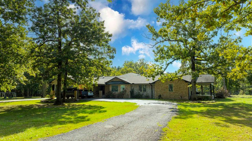 ?? 5022 Highway 7 South, Camden, AR 71701  3 Bed | 3 Bath | 4,053 Sq Ft | 14.25± Acres | Pond & Pool    Enjoy peaceful country living just minutes from town! This spacious 4,053 sq ft home sits on 14.25± beautiful acres featuring a 1± acre stocked pond (2023) and approximately 4 acres of timber.    Relax and entertain outdoors with a saltwater pool, serviced regularly by Glenn Mechanical, with a new pool pump installed in 2024. A private well system (installed 2020 and serviced/updated September 2025) provides reliable water for the home and property.    Inside, recent updates make this home move-in ready! The Jack and Jill bath was completely remodeled in 2025, and new subflooring and flooring were installed the same year in the kitchen, hall, pantry, laundry, and bath areas. A humidifier system was also added to the crawl space in 2024 for enhanced comfort and protection.    The property includes a large shop with covered parking, a storage building, a pool house for storage, and a well house—offering plenty of space for hobbies, tools, and equipment.    If you’re looking for privacy, space, and modern updates—all in one property—this is it!