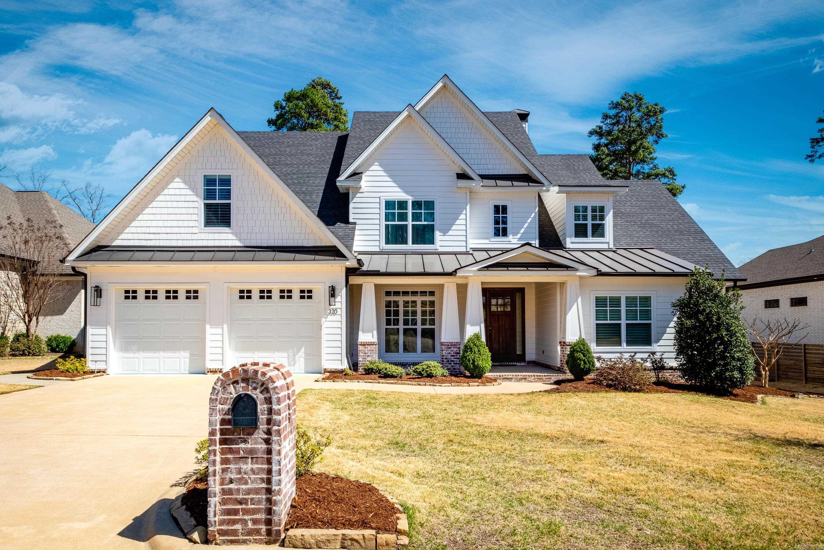 Exciting opportunity to own a custom designed 5 BR/4B home 3 living areas + 22'x16' screened porch w/ fireplace. Primary suite + 2nd BR & 2nd full bath down. 3 BR, 2B upstairs + a gameroom w/ a murphy bed and a "hidden" playroom/bonus room w/ daybeds & trundles. Chef's kitchen w/ all appliances + wet bar w/ wine cooler/refrigerator and a beer refrigerator w/ 2 taps at the wet bar. Music room or Dining room + kitchen dining area. High ceilings in greatroom & primary BR accented w/ wood beams. Primary walk-in closet connects to utility room w/ sink & extra storage. All wood & tile on main level. Storage lockers in mudroom coming from 24 x 24 garage PLUS extra 6' x 10.5' space for golf cart, workshop or storage. Built-in speakers in greatroom & porch ceilings. CAT7 Ethernet cabling throughout, Smart features include sprinkler system, garage door opener, porch lights and doorbell. 2 tankless water heaters in attic w/ instant hot water. Spacious level and fenced backyard big enough to add a pool or just provide wonderful play space. So many custom features in this very fine quality built home located in a most desirable Chenal neighborhood. 3 Chenal Valley pools & playgrounds.