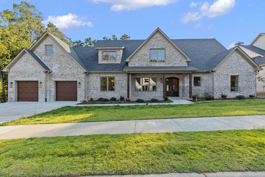 Welcome home to Bear Den Estates, West Little Rock's newest destination for luxury living! This foliage rich community offers residents protected greenspace areas, miles of hiking/multi-use trail systems, a community park with playground, wildlife observation areas, and Bear Den Mountain Preserve. This custom home is meticulously designed to cater to your every need. Enjoy a stellar layout with an owner's suite oasis privately tucked away at the back of the home featuring a luxurious soaking tub, expansive walk-in shower, and a closet that is larger than most bedrooms you will find in the area! Upstairs you will find a large media or bonus room as well as TWO separate studies that will make for the perfect home office or homework area depending on your lifestyle needs. Enjoy designer finishes & an attention to detail that you deserve in your next home! This home is truly a standout and magazine worthy!