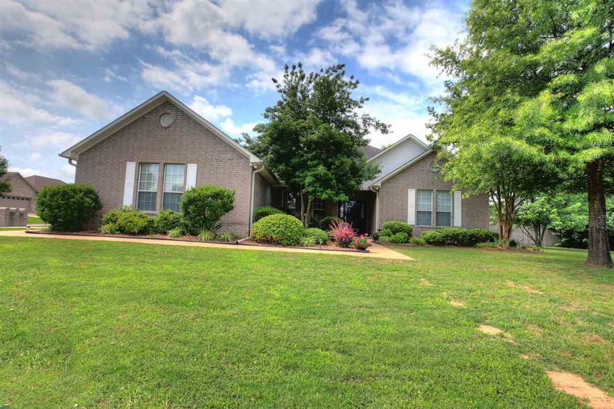 2 lots plus 4 bedroom home. New granite countertops, new hardwood flooring,  HMS 1 yr. Warranty.