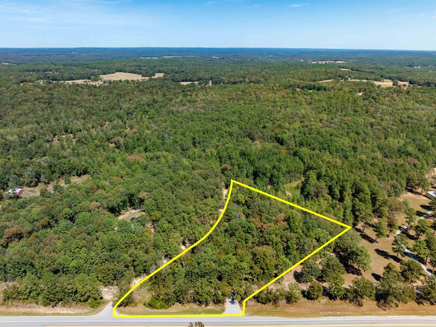 This 2.28 +/- acre wooded lot sits just outside Evening Shade in Sharp County and offers excellent access with frontage on both Highway 167 and Silver Springs Road. A driveway has already been installed off Highway 167, leading to a cleared area that makes an ideal spot for building a home, cabin, or weekend retreat. The property includes a current survey and is surrounded by mature timber, providing privacy and natural beauty in the Ozarks. With its location on two accessible roads, this tract offers versatility for residential or recreational use.  Property Highlights: 2.28 +/- acres, wooded with cleared homesite Frontage on both Hwy 167 & Silver Springs Road Driveway already in place off Hwy 167 Current survey included Convenient location just outside Evening Shade