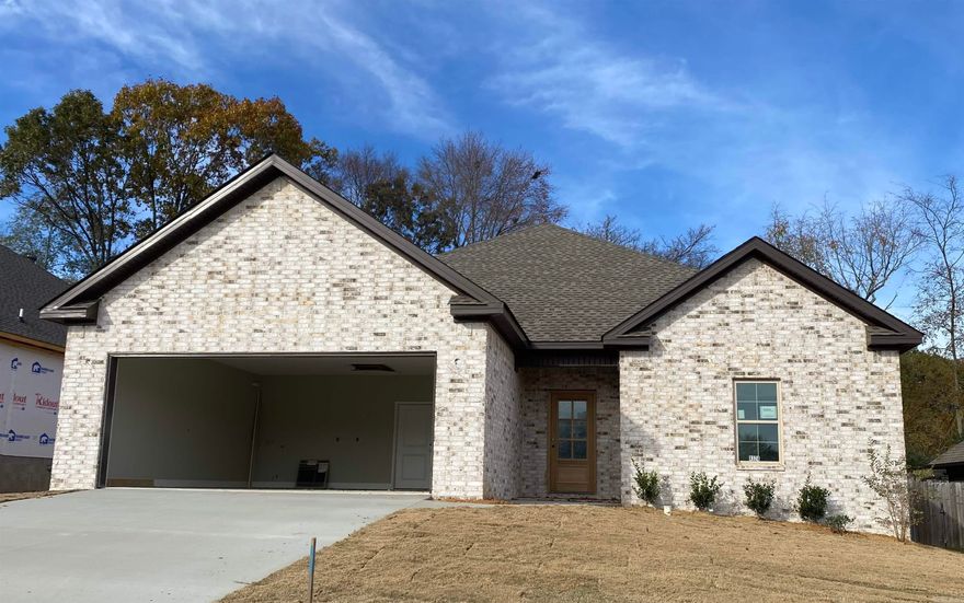 This is a New Subdivision in the Nettleton School District close to the NEA Baptist Hospital. This open floor plan built by Mark Morris Construction, features 3 bedrooms, 2 bathrooms, Luxury Vinyl Planks in the main living area and master bedroom, tile in the laundry room and master bathroom, oversized master closet and lots of other storage. The kitchen includes granite, a pantry and a large breakfast area, a gas cook stove, gas log fireplace and a tankless water heater.