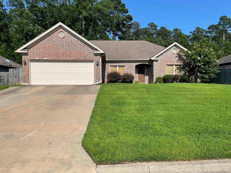 Beautiful home close to everything. 3br 2ba split floor plan. Large Master with walk-in shower and separate jetted tub, 2nd & 3rd with Jack & Jill full bath. Kitchen appliances are stainless steel with breakfast bar Eat in kitchen with separate dinning area. Living area wired for surround sound and gas fireplace. Step out the back to enjoy your own oasis with large deck area built to entertain. Pergola and partially covered, tile bar tops for dinning and enjoying your own in-ground pool. New liner and plenty of sun and shade.