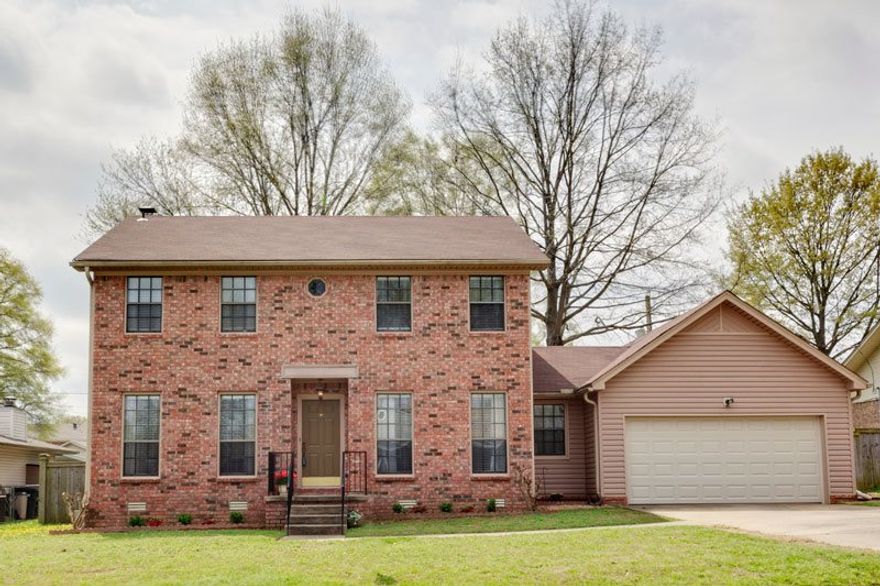 Brand new heat/air upstairs May 2015!  Fabulous home with so much appeal!  4 bedrooms plus a separate office downstairs with french doors. Updates to include roof 2008, siding 2005, downstairs a/c 2012, new fireplace 2010 & 2014, and so much more-see list on docsonline. Big back yard with covered deck area.  Crown accents and nice attention to detail. You will appreciate the updates throughout the home.  Kitchen features a coffee armoir center that stays! For comps, See agent notes.