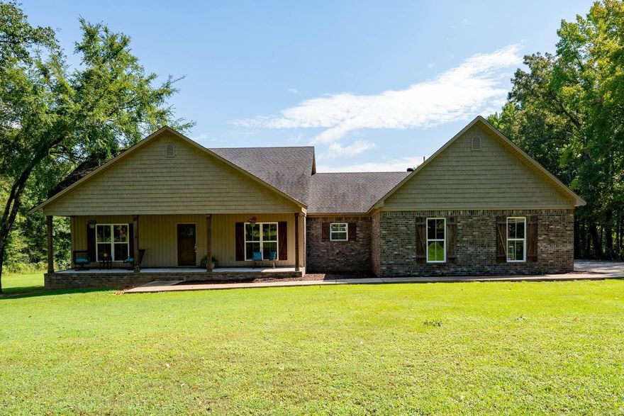 Gorgeous home in a private setting in Springhill!! 3 big bedrooms plus bonus room and 2 1/2 bathrooms with spare bath containing Jason hydrotherapy tub! Wood ceilings cover living room and front and back porches to provide a cozy feel! Luxury vinyl floors and granite countertops top this beauty off and large kitchen is perfect for entertaining! In the master bathroom there are two walk in closets and one that enters laundry room! Almost completely fenced home on 2 acres and huge 30 x 30 shop with 12' lean to!! A must see today!